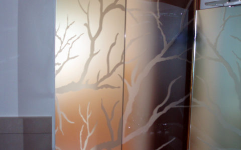 Divisorio in Vetro per Bagno