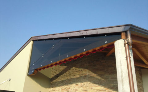 Copertura Esterna in Vetro Temperato
